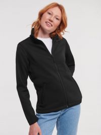 Schwarze Softshelljacke Damen